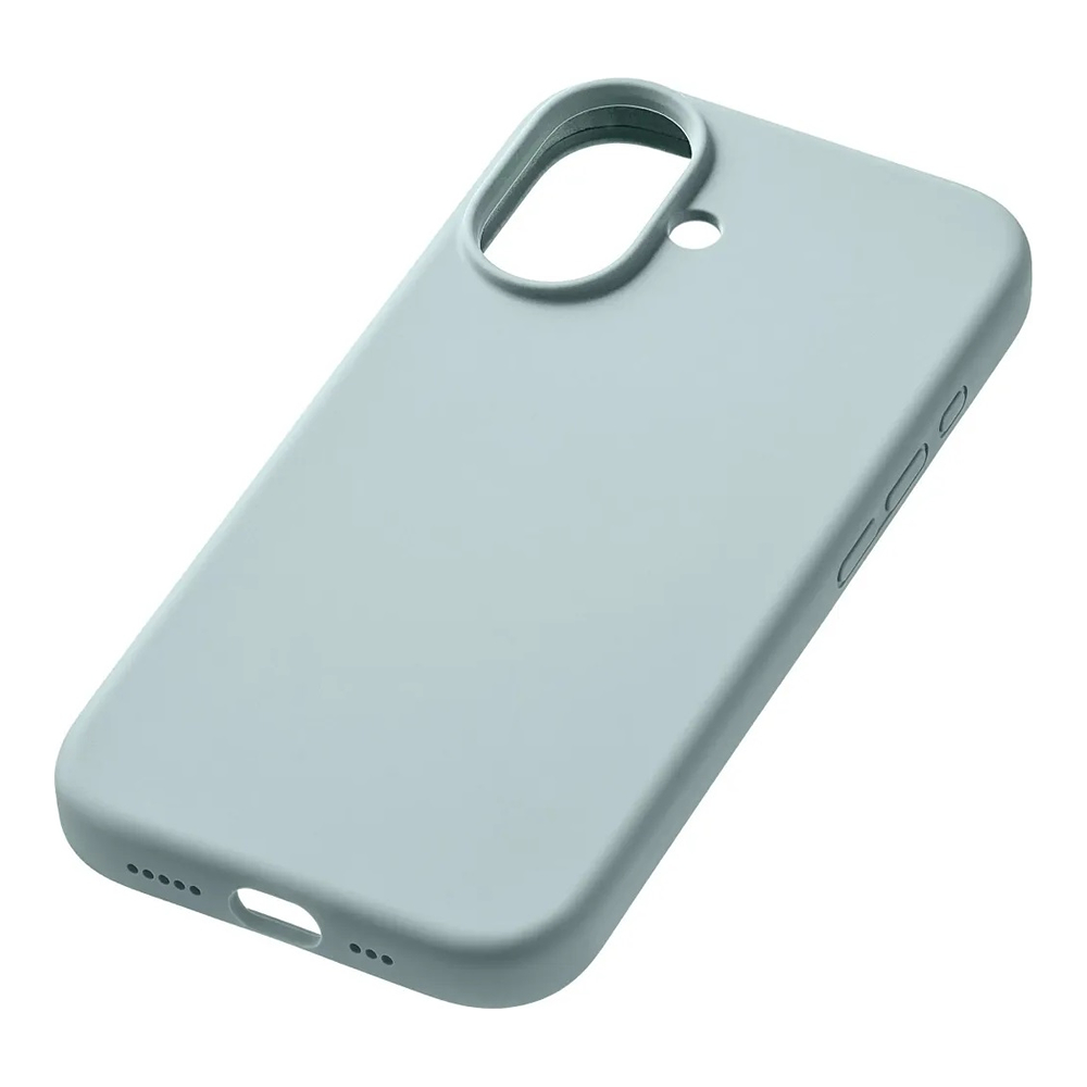 Чехол защитный uBear Touch Mag Case iPhone 16 софт-тач, холодная мята